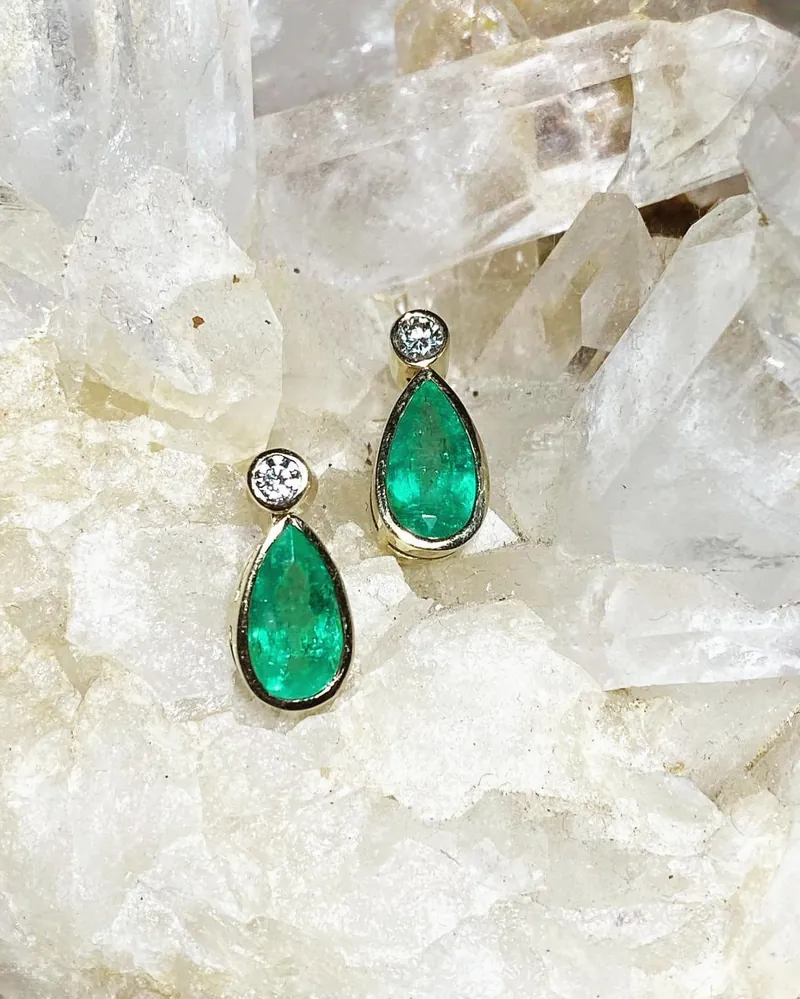 Aretes en forma de gota · GF-142